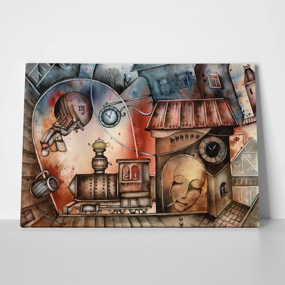 Πινακας σε καμβά LOCOMOTIVE DREAM