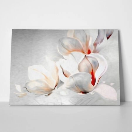 Πινακας σε καμβά MONOCHROME MAGNOLIAS
