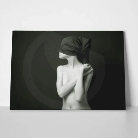 Πινακας σε καμβά NO FACE WOMAN