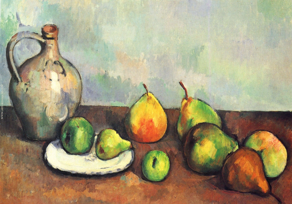 Πινακας σε καμβά PAUL CEZANNE - PITCHERS