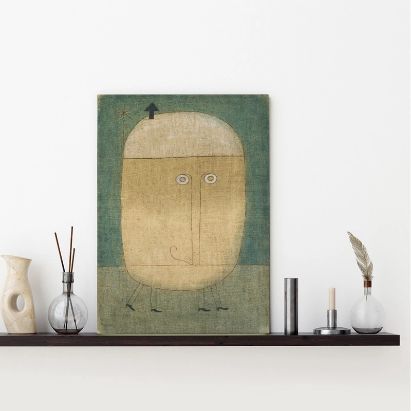 Πινακας σε καμβά PAUL KLEE - MASK OF FEAR