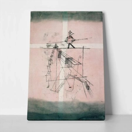 Πινακας σε καμβά PAUL KLEE - THE TIGHTROPE WALKER - Paul Klee Sticky 1