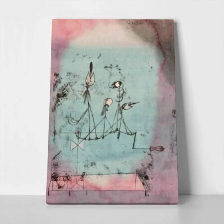 Πινακας σε καμβά PAUL KLEE - TWITTERING MACHINE - Paul Klee Sticky 1