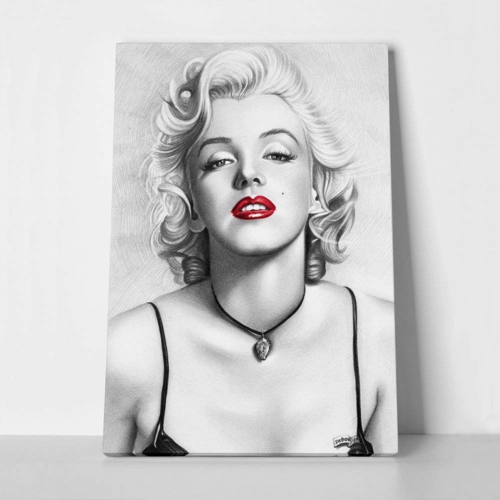 Πινακας σε καμβά RED LIPS
