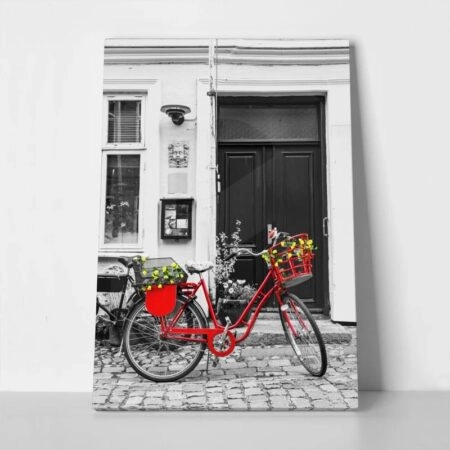 Πινακας σε καμβά RED BIKE 2