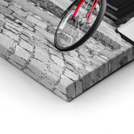 Πινακας σε καμβά RED BIKE 2 - Ποδηλατα Sticky 1
