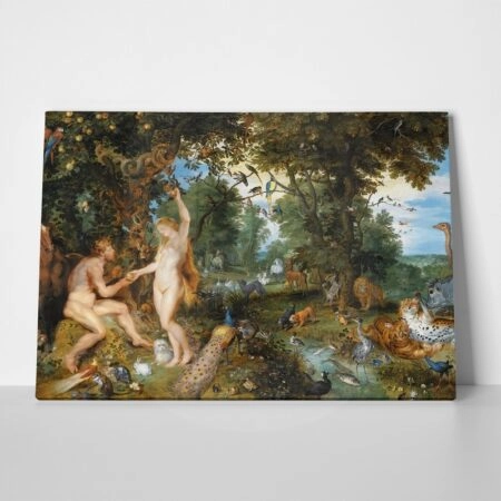 Πινακας σε καμβά RUBENS - ADAM EVA - Peter Paul Rubens
