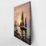 Πινακας σε καμβά SAILING BOAT 2