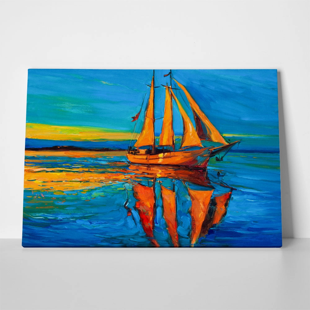 Πινακας σε καμβά SAILING SHIP