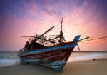 Πινακας σε καμβά SEA BOAT