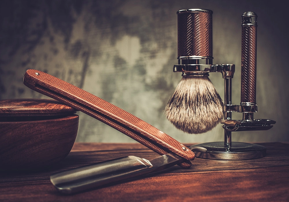 Πινακας σε καμβά SHAVING TOOLS