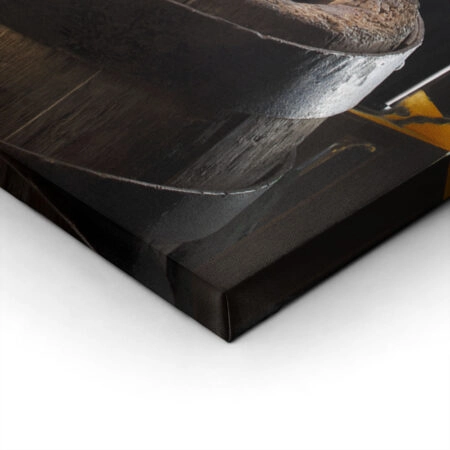Πινακας σε καμβά WOOD BARREL - Food and Drink Sticky 1