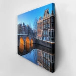 Πινακας σε καμβά AMSTERDAM CANALS