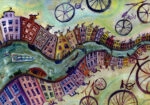 Πινακας σε καμβά AMSTERDAM OIL PAINTING