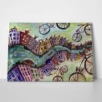 Πινακας σε καμβά AMSTERDAM OIL PAINTING