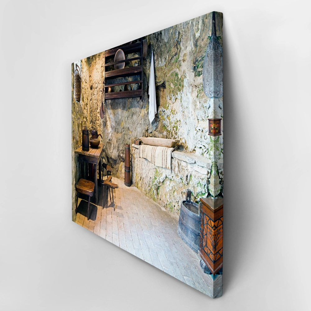 Πινακας σε καμβά ANTIQUE KITCHEN