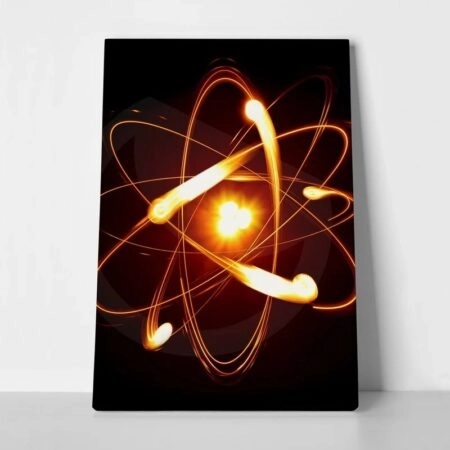 Πινακας σε καμβά ATOM