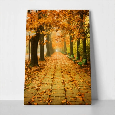 Πινακας σε καμβά AUTUMN SCENERY