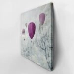 Πίνακας σε καμβά BALLOONS IN THE CLOUDS