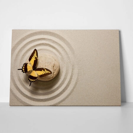 Πινακας σε καμβά BUTTERFLY ZEN