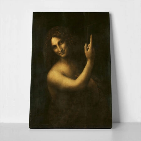 Πινακας σε καμβά DA VINCI - St. JOHN THE BAPTIST