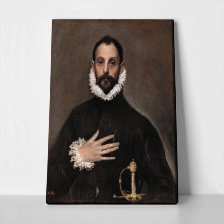 Πινακας σε καμβά EL GRECO - EL CABALLERO