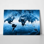 Πινακας σε καμβά GLOBAL INTERNET