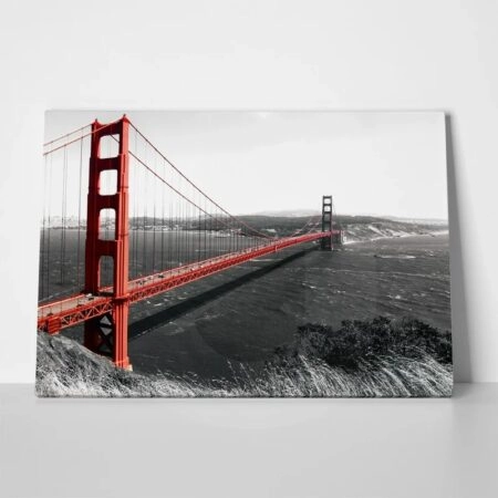 Πινακας σε καμβά GOLDEN GATE BRIDGE 2 - Αξιοθεατα και Ιστορια