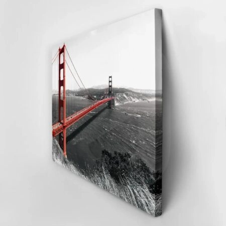 Πινακας σε καμβά GOLDEN GATE BRIDGE 2 - Αξιοθεατα και Ιστορια Sticky 2