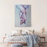 Πινακας σε καμβά HOLDING HANDS OIL PAINTING