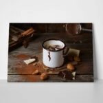 Πινακας σε καμβά HOT CHOCOLATE