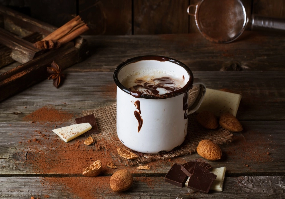 Πινακας σε καμβά HOT CHOCOLATE