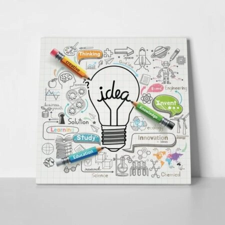 Πίνακας IDEA - Typography Sticky 1