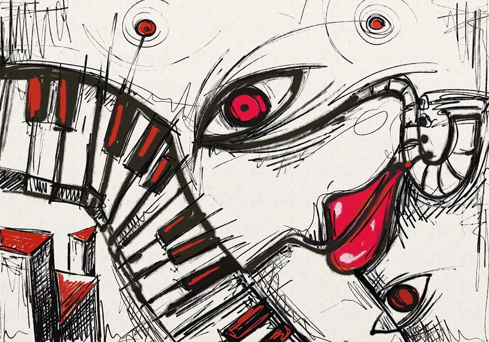 Πινακας σε καμβά JAZZ EYE