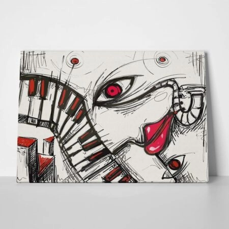 Πινακας σε καμβά JAZZ EYE
