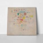Πίνακας σε καμβά KANDINSKY - GENTLE ASCENT