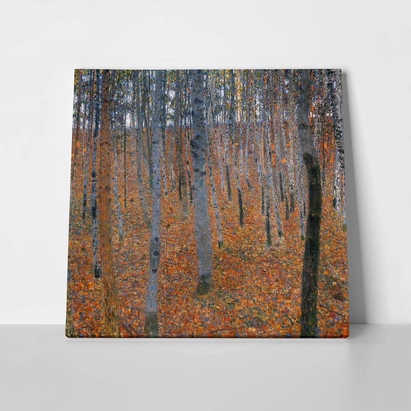 Πίνακας σε καμβά KLIMT - BEECH FOREST