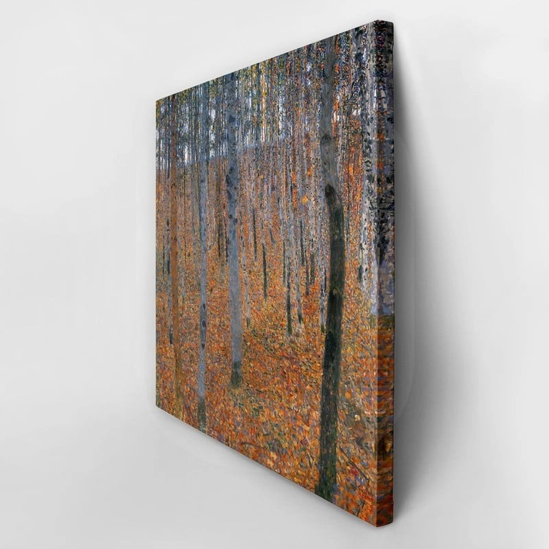 Πίνακας σε καμβά KLIMT - BEECH FOREST