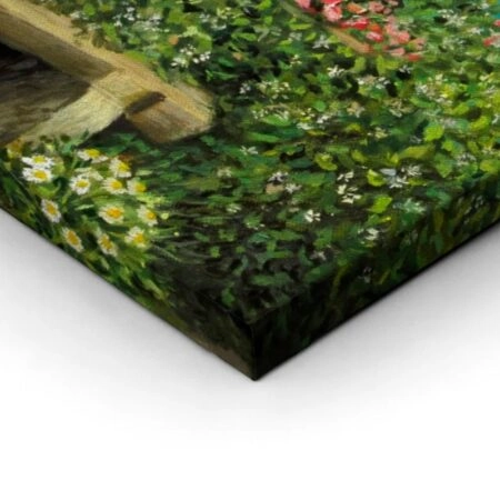 Πινακας σε καμβά LAKE GARDEN - Λιμνες - Ποταμια Sticky 1