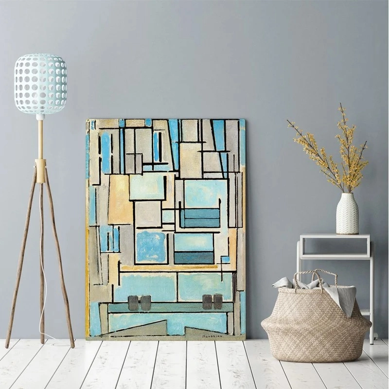 Πινακας σε καμβά MONDRIAN - COMPOSITION NO VI