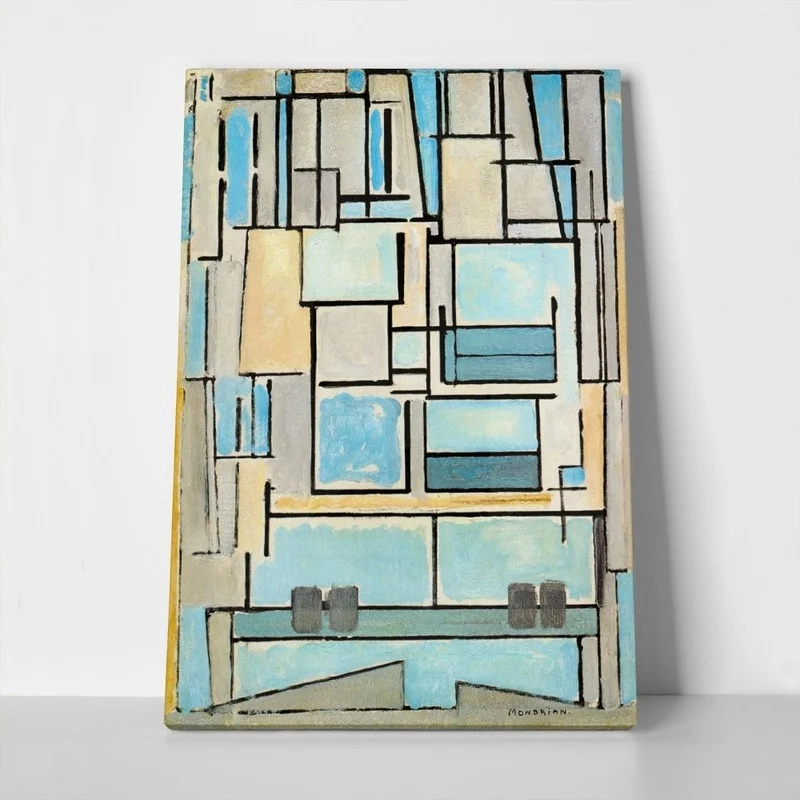 Πινακας σε καμβά MONDRIAN - COMPOSITION NO VI