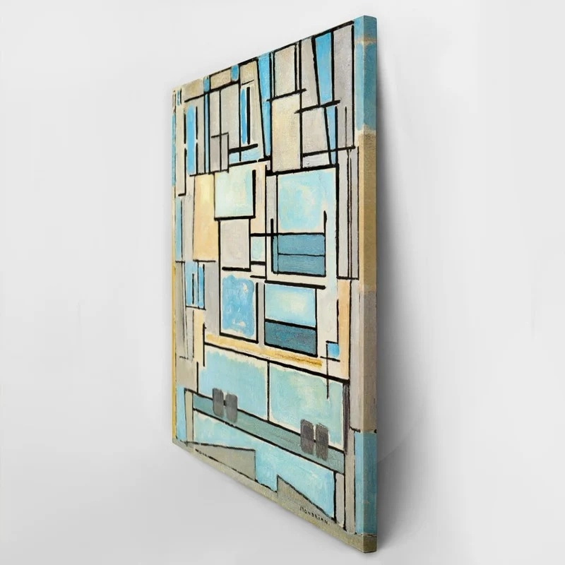Πινακας σε καμβά MONDRIAN - COMPOSITION NO VI
