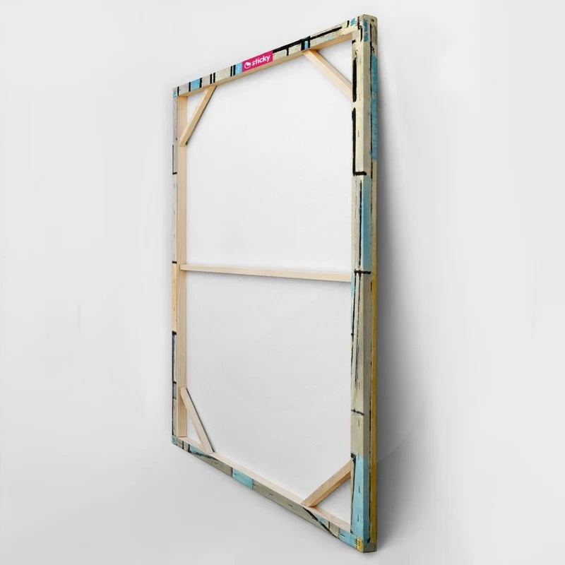 Πινακας σε καμβά MONDRIAN - COMPOSITION NO VI