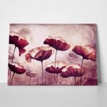 Πινακας σε καμβά PAINTING POPPIES CANVAS