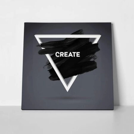 Πίνακας QUOTE CREATE - Typography και Χαρτες