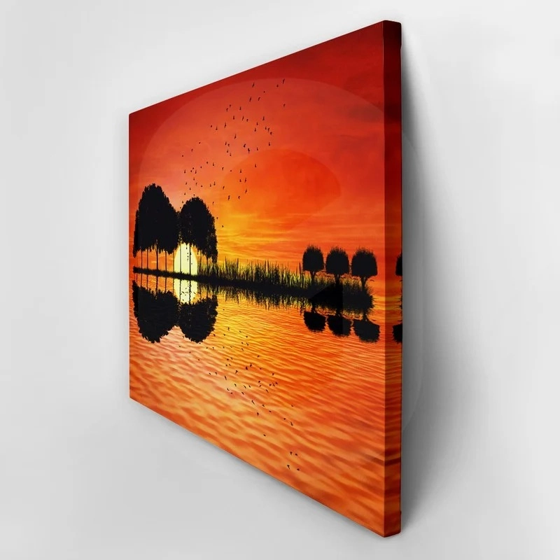 Πινακας σε καμβά REFLECTIONS 40