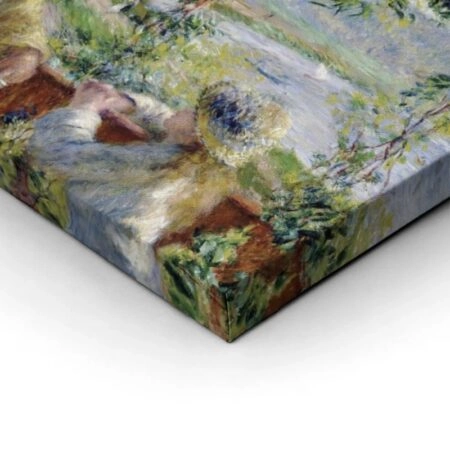 Πινακας σε καμβά RENOIR - BY THE WATER - Pierre Auguste Renoir Sticky 1