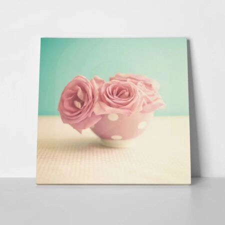 Πίνακας RETRO PINK ROSES
