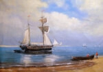 Πινακας σε καμβά SHIP OIL PAINTING