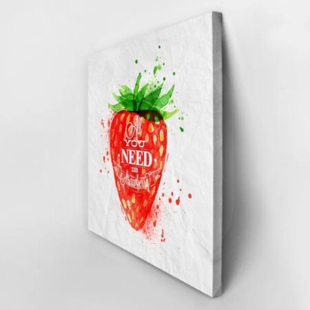 Πίνακας STRAWBERRY - Food and Drink Sticky 2